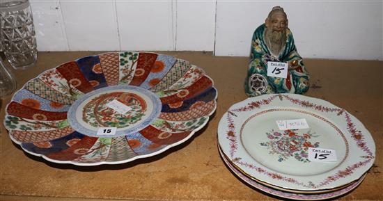 5 items of Oriental porcelain